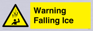 Warning Falling Ice