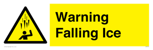 Warning Falling Ice