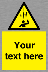 Custom Falling Ice sign