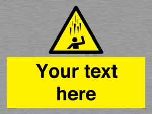 Custom Falling Ice sign