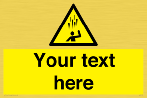 Custom Falling Ice sign