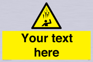 Custom Falling Ice sign