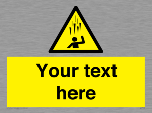 Custom Falling Ice sign