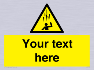 Custom Falling Ice sign