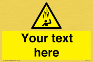 Custom Falling Ice sign