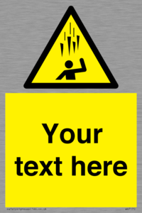 Custom Falling Ice sign