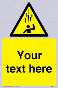 Custom Falling Ice sign