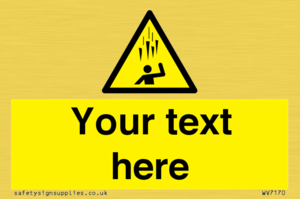 Custom Falling Ice sign