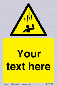 Custom Falling Ice sign