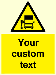 Custom warning blindspot