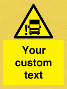 Custom warning blindspot