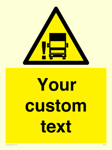 Custom warning blindspot