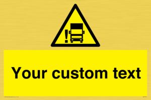 Custom warning blindspot