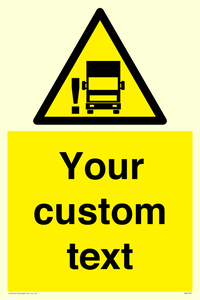 Custom warning blindspot