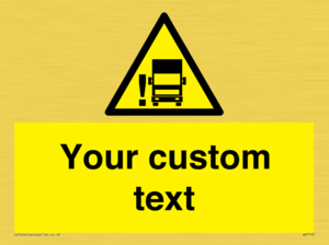 Custom warning blindspot