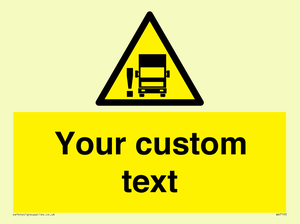 Custom warning blindspot