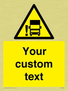 Custom warning blindspot