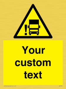 Custom warning blindspot