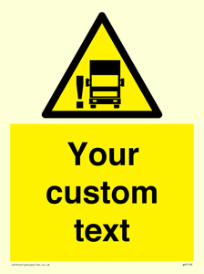 Custom warning blindspot