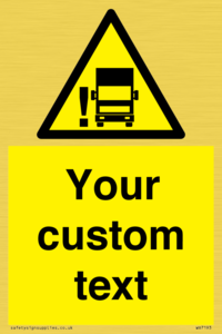 Custom warning blindspot