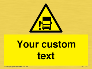 Custom warning blindspot