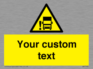 Custom warning blindspot