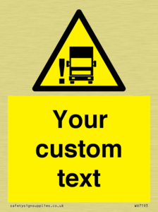 Custom warning blindspot