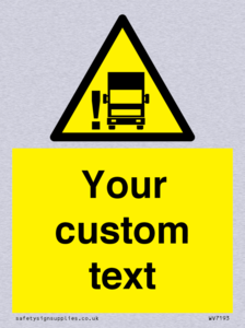 Custom warning blindspot