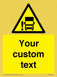 Custom warning blindspot