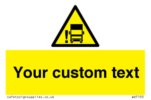 Custom warning blindspot