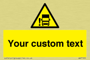 Custom warning blindspot