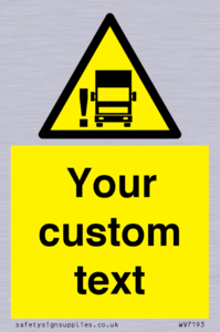 Custom warning blindspot