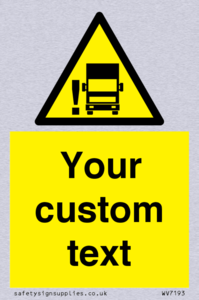 Custom warning blindspot