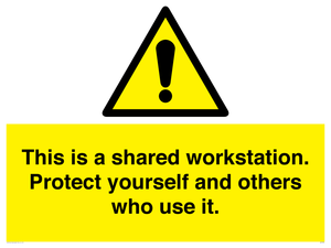 This is a shared workstation. Protect yourself and others who use it.