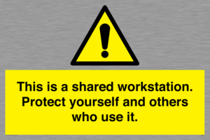 This is a shared workstation. Protect yourself and others who use it.
