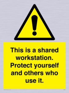 This is a shared workstation. Protect yourself and others who use it.
