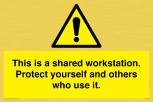 This is a shared workstation. Protect yourself and others who use it.