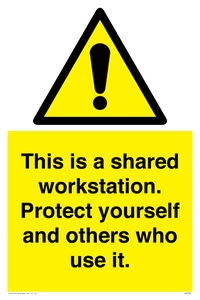 This is a shared workstation. Protect yourself and others who use it.