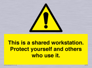 This is a shared workstation. Protect yourself and others who use it.