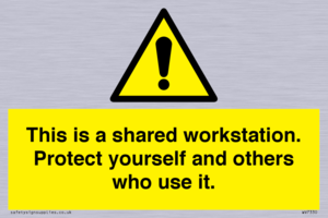 This is a shared workstation. Protect yourself and others who use it.