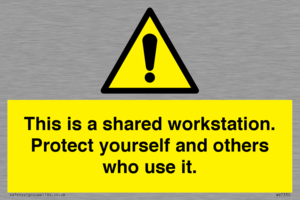 This is a shared workstation. Protect yourself and others who use it.