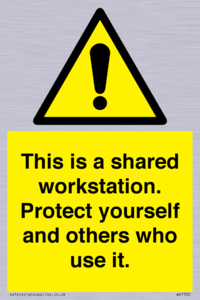 This is a shared workstation. Protect yourself and others who use it.