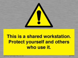This is a shared workstation. Protect yourself and others who use it.