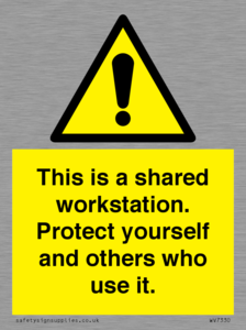 This is a shared workstation. Protect yourself and others who use it.