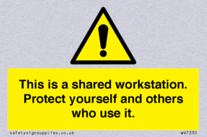 This is a shared workstation. Protect yourself and others who use it.