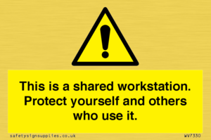 This is a shared workstation. Protect yourself and others who use it.
