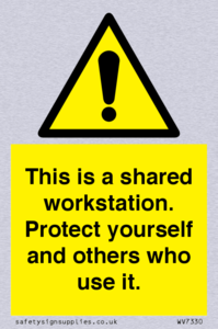 This is a shared workstation. Protect yourself and others who use it.
