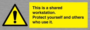 This is a shared workstation. Protect yourself and others who use it.