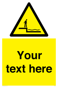 Custom Warning shallow water