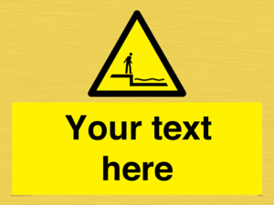 Custom Warning shallow water